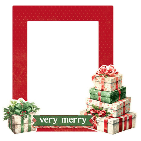 Simple Stories Simple Vintage Believe Chipboard Frames (25531) (OUTLET)