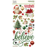 Simple Stories Simple Vintage Believe 6x12 Inch Chipboard Stickers (25524)