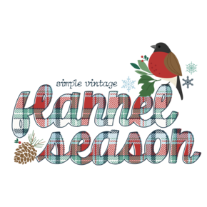 Simple Vintage Flannel Season