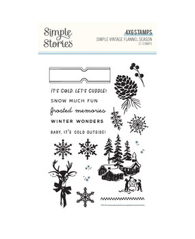 Simple Stories Simple Vintage Flannel Season Stamps (25316)