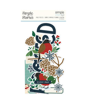 Simple Stories Simple Vintage Flannel Season Simple Pages Pieces (25326)