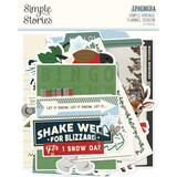 Simple Stories Simple Vintage Flannel Season Ephemera Bits & Pieces (25321)