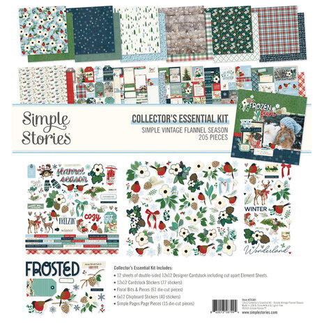 Simple Stories Simple Vintage Flannel Season Collector's Essential Kit (25301) Simple Stories Simple Vintage Flannel Season Collector's Essential Kit (25301)
