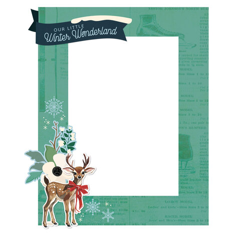 Simple Stories Simple Vintage Flannel Season Chipboard Frames (25322)