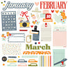 Simple Stories Life In Photos 12 Month Memory Calendar (25681) Simple Stories Life In Photos 12 Month Memory Calendar (25681)