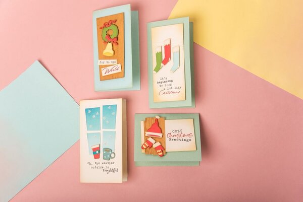 Sizzix Thinlits Die by Tim Holtz Festive Things (12pcs) (664191) Sizzix Thinlits Die by Tim Holtz Festive Things (12pcs) (664191)