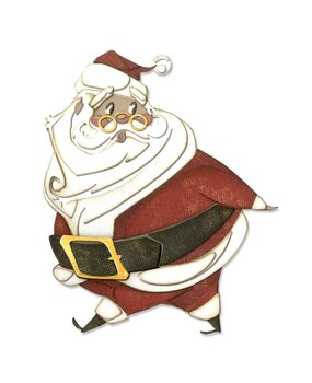 Sizzix Thinlits Colorize by Tim Holtz Jolly St. Nick (11pcs) (664198) Sizzix Thinlits Colorize by Tim Holtz Jolly St. Nick (11pcs) (664198)