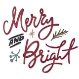 Sizzix Thinlits Die by Tim Holtz Merry & Bright (6pcs) (664739) Sizzix Thinlits Die by Tim Holtz Merry & Bright (6pcs) (664739)