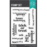 Hero Arts Hocus Pocus Clear Stamp Set Season's Creepings (CM819)