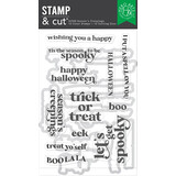 Hero Arts Hocus Pocus Stamp & Cut Set Season's Creepings (DC328)