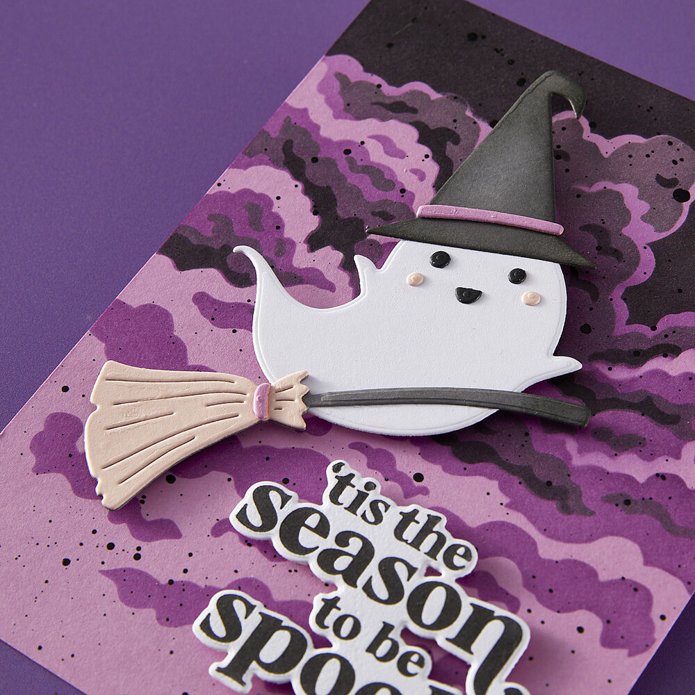 Hero Arts Hocus Pocus Stamp & Cut Set Season's Creepings (DC328)