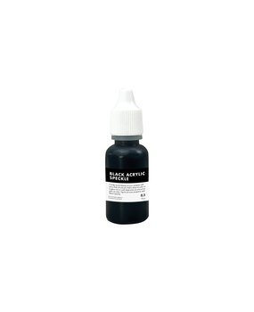 Hero Arts Black Acrylic Speckle Ink 0.5 fl oz (PD200)