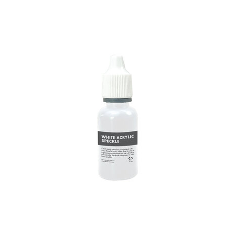 Hero Arts White Acrylic Speckle Ink 0.5 fl oz (PD201)
