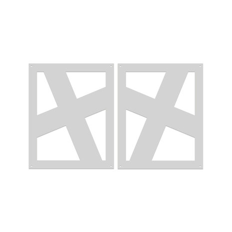 Hero Arts Very Merry Color Layering Stencils Star (SA309)