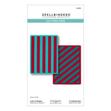 Spellbinders All About Christmas Etched Dies Lots of Stripes (S5-691)