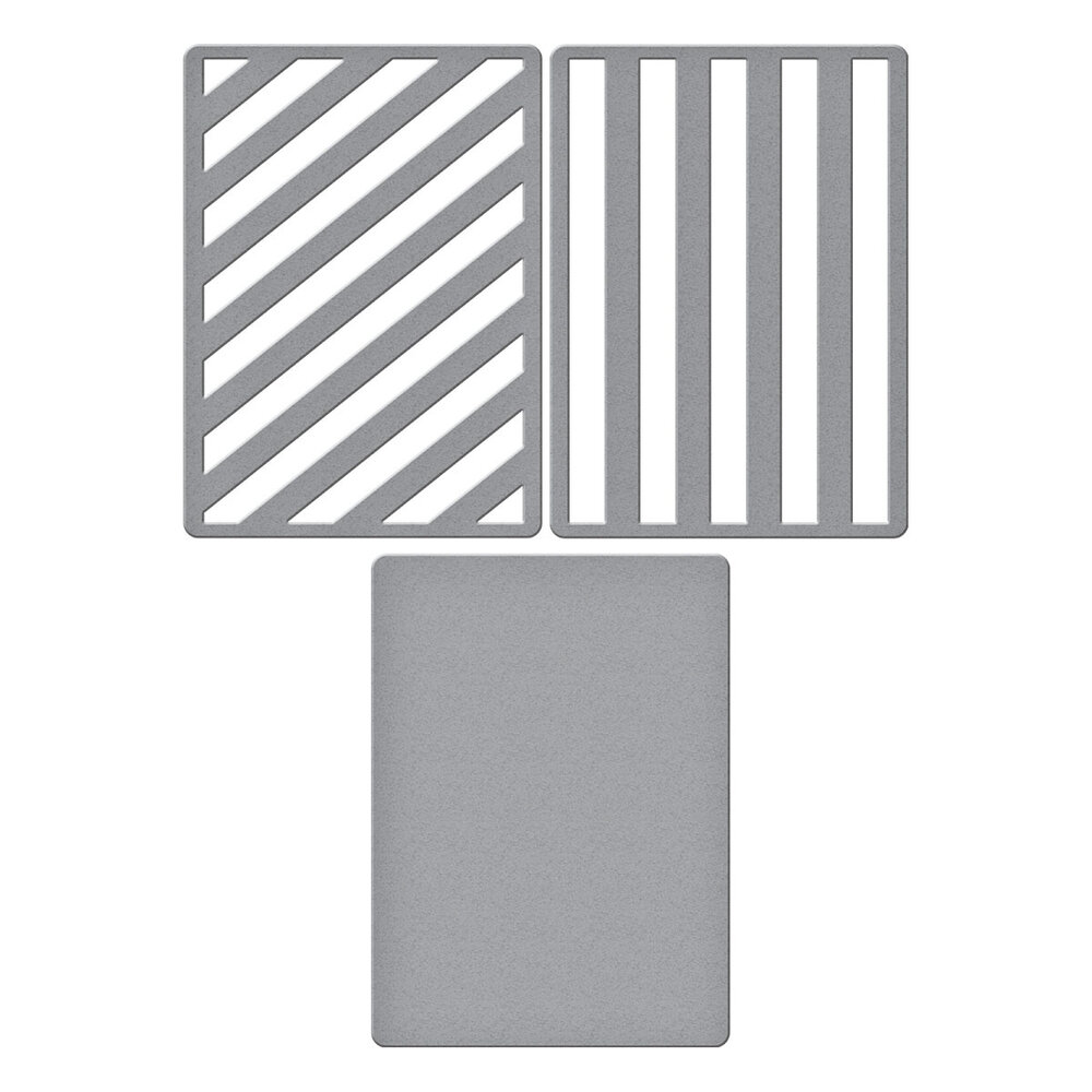 Spellbinders All About Christmas Etched Dies Lots of Stripes (S5-691) Spellbinders All About Christmas Etched Dies Lots of Stripes (S5-691)