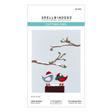 Spellbinders All About Christmas Etched Dies Little Birdies (S4-1453)
