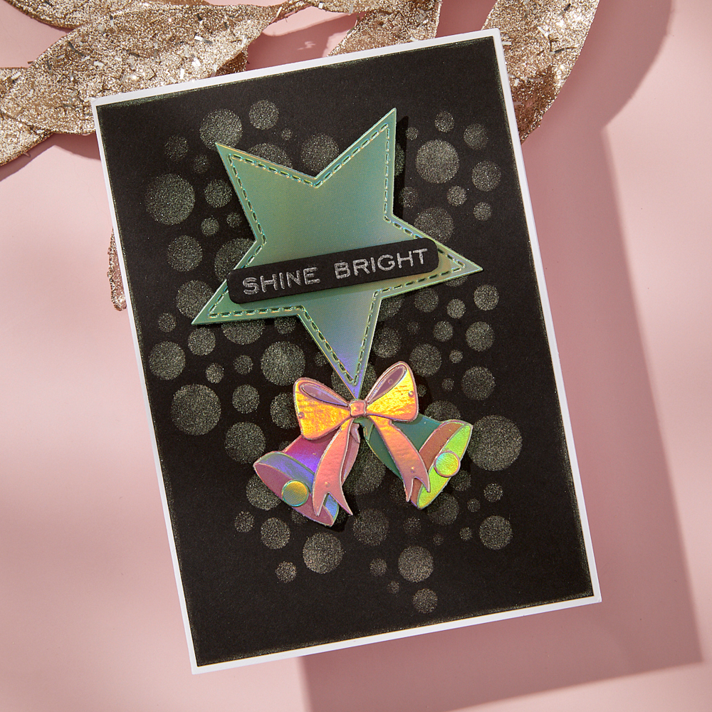 Spellbinders All About Christmas Etched Dies Essential Stars (S4-1451) Spellbinders All About Christmas Etched Dies Essential Stars (S4-1451)