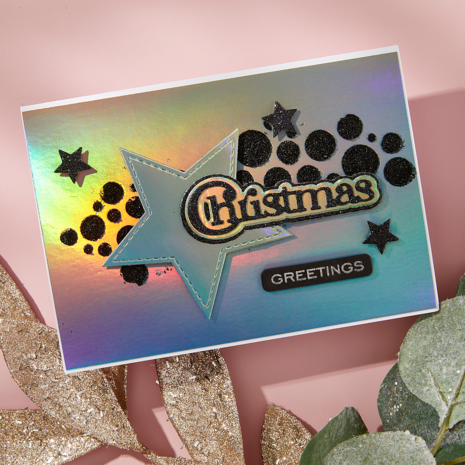 Spellbinders All About Christmas Etched Dies Essential Stars (S4-1451) Spellbinders All About Christmas Etched Dies Essential Stars (S4-1451)