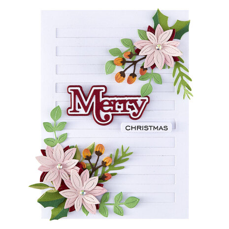 Spellbinders All About Christmas Etched Dies Christmas Foliage (S4-1452) Spellbinders All About Christmas Etched Dies Christmas Foliage (S4-1452)