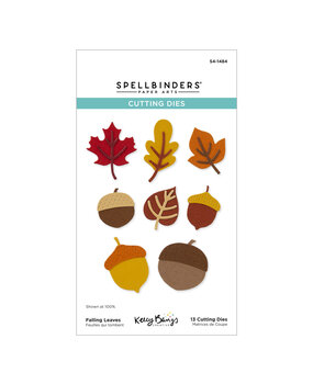 Spellbinders Autumn Archives Etched Dies Falling Leaves (S4-1484) Spellbinders Autumn Archives Etched Dies Falling Leaves (S4-1484)