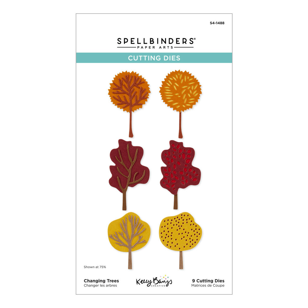 Spellbinders Autumn Archives Etched Dies Changing Trees (S4-1488) Spellbinders Autumn Archives Etched Dies Changing Trees (S4-1488)