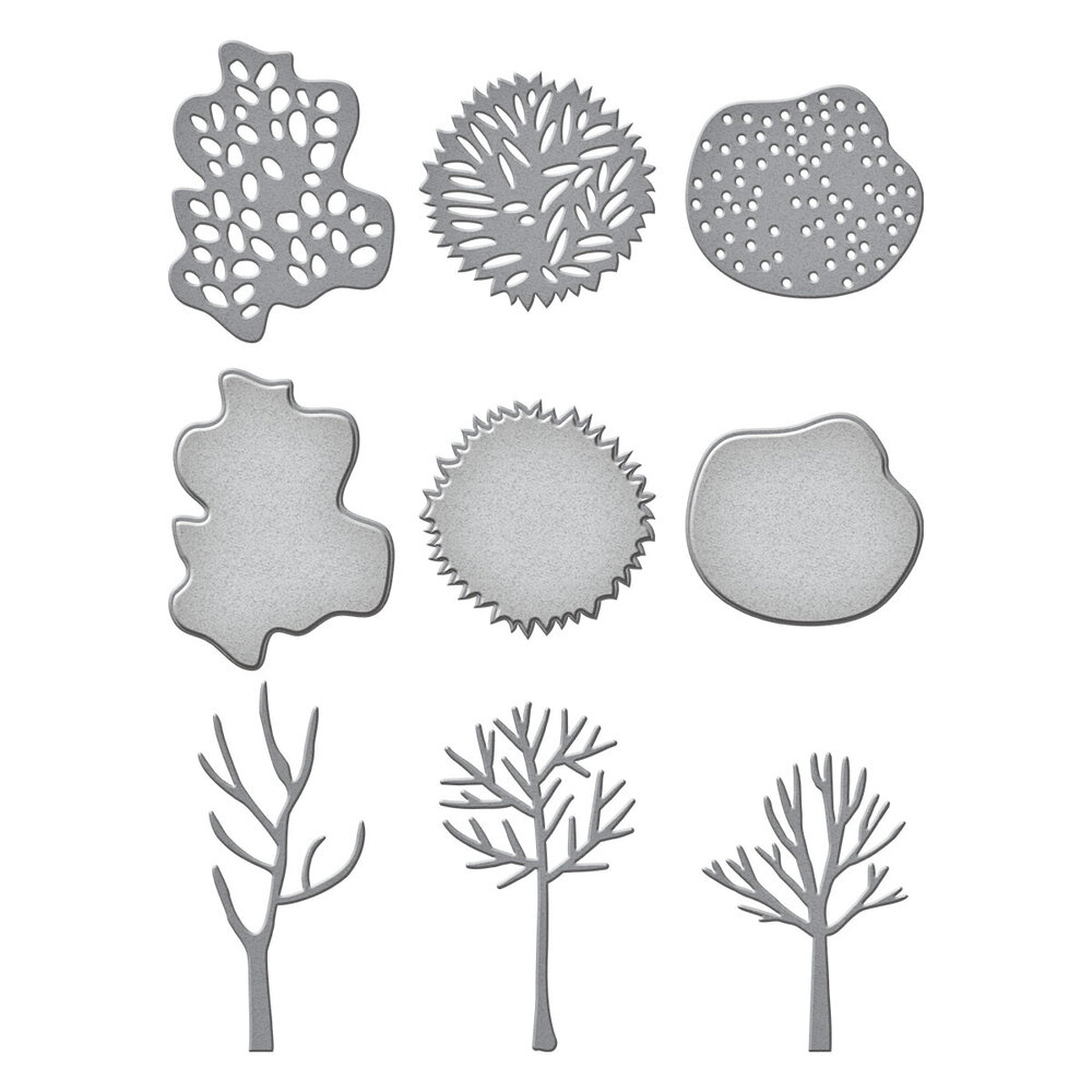 Spellbinders Autumn Archives Etched Dies Changing Trees (S4-1488) Spellbinders Autumn Archives Etched Dies Changing Trees (S4-1488)