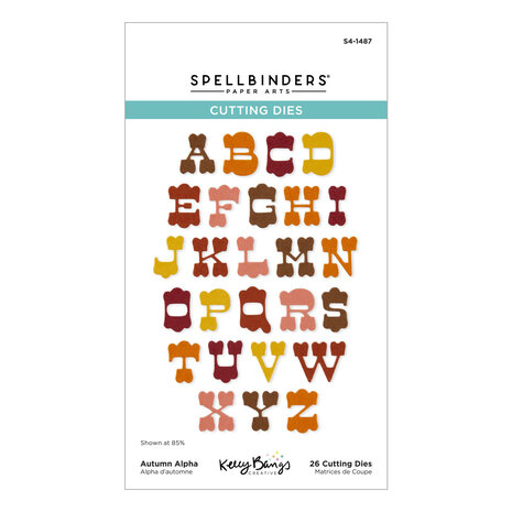 Spellbinders Autumn Archives Etched Dies Autumn Alpha (S4-1487) Spellbinders Autumn Archives Etched Dies Autumn Alpha (S4-1487)