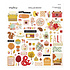 Autumn Archives Chipboard Die Cut Stickers (SCSE-021) Autumn Archives Chipboard Die Cut Stickers (SCSE-021)