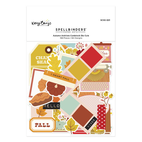 Spellbinders Autumn Archives Cardstock Die Cuts (SCSE-023) Spellbinders Autumn Archives Cardstock Die Cuts (SCSE-023)