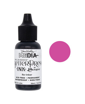 Spellbinders BetterPress Ink Reinker Magenta (BPI-050) Spellbinders BetterPress Ink Reinker Magenta (BPI-050)