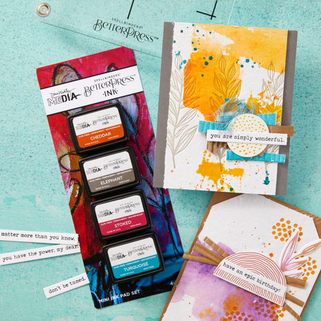 Spellbinders BetterPress Ink Mini Set Dina's Faves (BPI-044) Spellbinders BetterPress Ink Mini Set Dina's Faves (BPI-044)