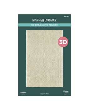 Spellbinders Texture & Foliage 3D Embossing Folder Dimpled (E3D-138) Spellbinders Texture & Foliage 3D Embossing Folder Dimpled (E3D-138)