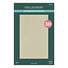 Spellbinders Texture & Foliage 3D Embossing Folder Linen (E3D-139) Spellbinders Texture & Foliage 3D Embossing Folder Linen (E3D-139)