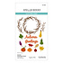 Texture & Foliage Etched Dies Autumn Greetings Wreath (S4-1456) Texture & Foliage Etched Dies Autumn Greetings Wreath (S4-1456)