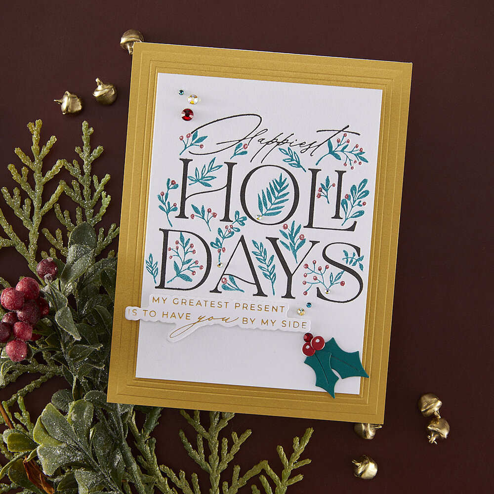 Spellbinders City Holiday Press Plate Set Happiest Holidays Registration (BPR-032) Spellbinders City Holiday Press Plate Set Happiest Holidays Registration (BPR-032)