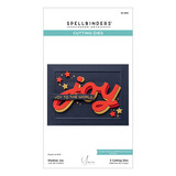 Spellbinders City Holiday Etched Dies Shadow Joy (S5-699)