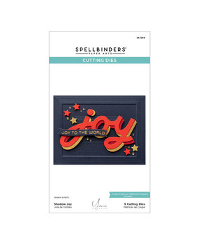 Spellbinders City Holiday Etched Dies Shadow Joy (S5-699) Spellbinders City Holiday Etched Dies Shadow Joy (S5-699)