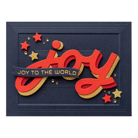 Spellbinders City Holiday Etched Dies Shadow Joy (S5-699) Spellbinders City Holiday Etched Dies Shadow Joy (S5-699)