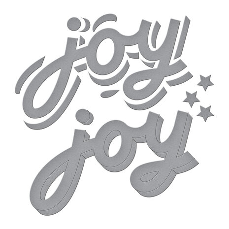 Spellbinders City Holiday Etched Dies Shadow Joy (S5-699) Spellbinders City Holiday Etched Dies Shadow Joy (S5-699)