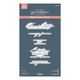 Spellbinders City Holiday BetterPress Plate & Die Set Christmas Cheer Sentiments (BP-305) Spellbinders City Holiday BetterPress Plate & Die Set Christmas Cheer Sentiments (BP-305)