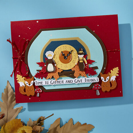 Spellbinders Cuckoo Cottage Etched Dies Harvest Time (S4-1473) Spellbinders Cuckoo Cottage Etched Dies Harvest Time (S4-1473)