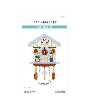 Spellbinders Cuckoo Cottage Etched Dies Cuckoo Cottage (S5-701) Spellbinders Cuckoo Cottage Etched Dies Cuckoo Cottage (S5-701)
