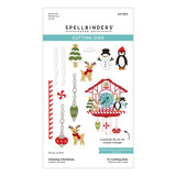 Spellbinders Cuckoo Cottage Etched Dies Chiming Christmas (S4-1464)