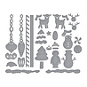 Spellbinders Cuckoo Cottage Etched Dies Chiming Christmas (S4-1464) Spellbinders Cuckoo Cottage Etched Dies Chiming Christmas (S4-1464)