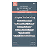 Spellbinders Cuckoo Cottage BetterPress Plate & Die Set Cuckoo Cottage Sentiments (BP-317) Spellbinders Cuckoo Cottage BetterPress Plate & Die Set Cuckoo Cottage Sentiments (BP-317)