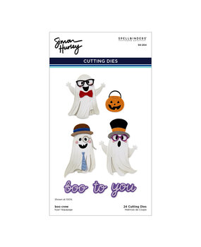 Spellbinders Spooktacular Etched Dies Boo Crew (S6-264)
