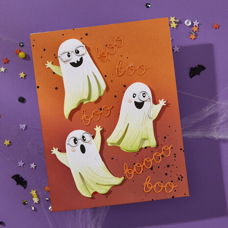 Spellbinders Spooktacular Etched Dies Boo Crew (S6-264) Spellbinders Spooktacular Etched Dies Boo Crew (S6-264)