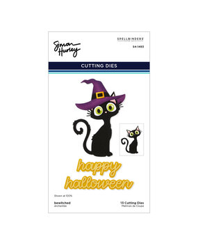 Spellbinders Spooktacular Etched Dies Bewitched (S4-1493)