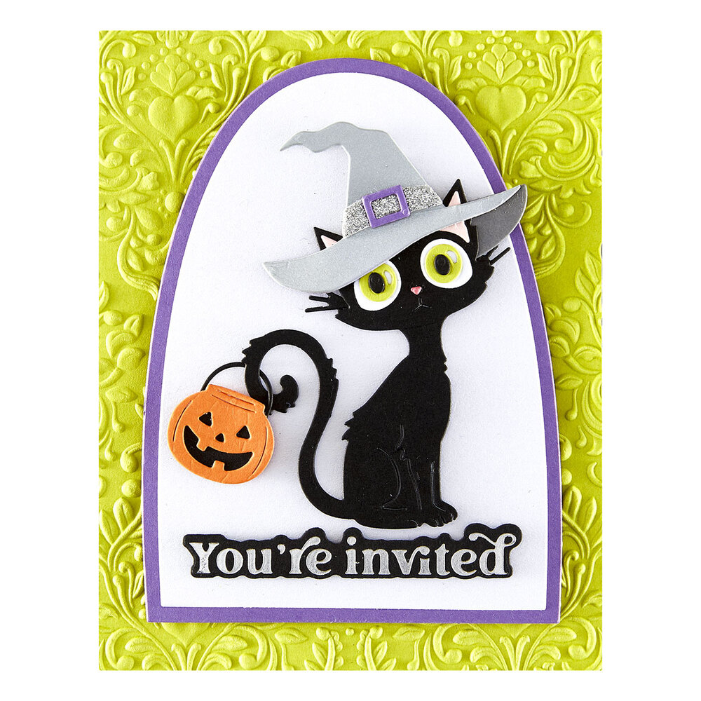 Spellbinders Spooktacular Etched Dies Bewitched (S4-1493) Spellbinders Spooktacular Etched Dies Bewitched (S4-1493)